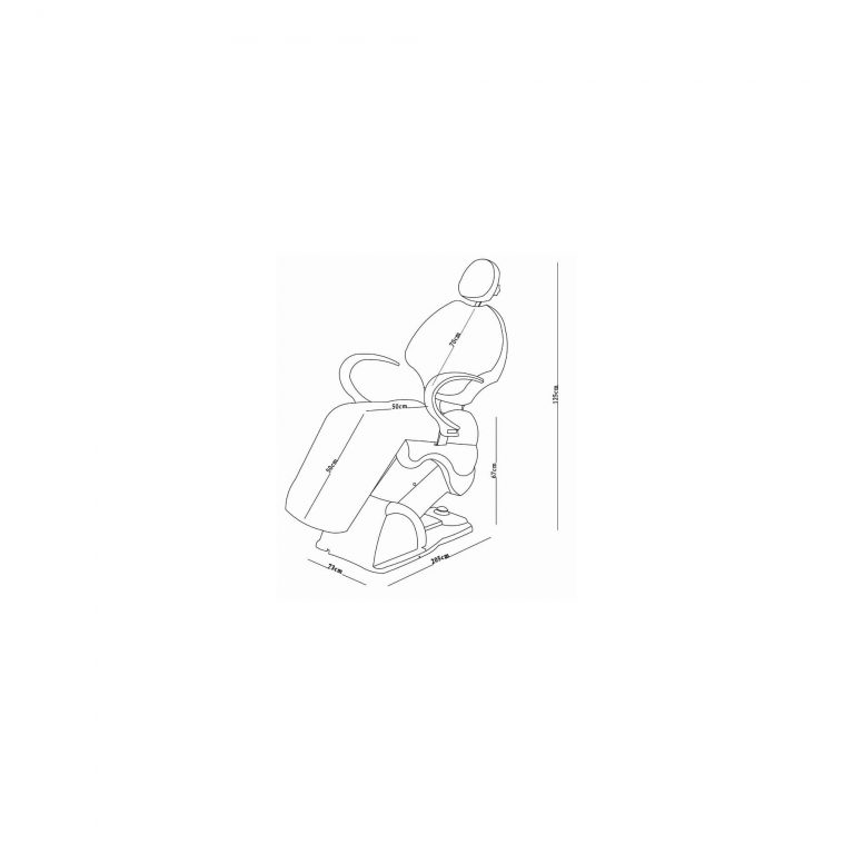 صندلی یونیت پوست و زیبایی مدل سورن – موتور ac