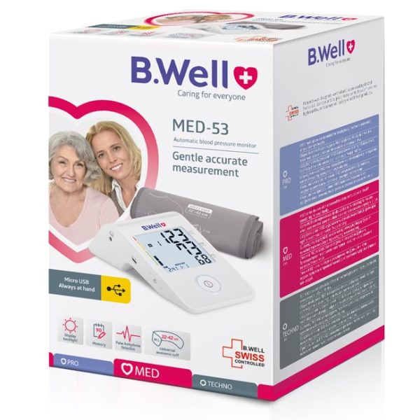 فشارسنج بازویی B.WELL مدل MED-53