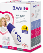 WF-1000 دماسنج مادون قرمز مخصوص گوش/پیشانی b.well