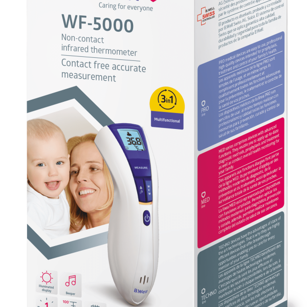 WF-5000 تب سنج دیجیتال برند b.well