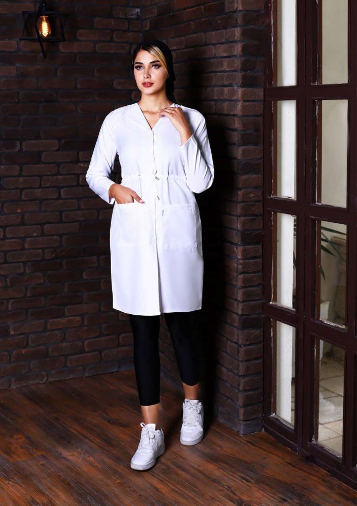 روپوش پزشکی زنانه کد B5