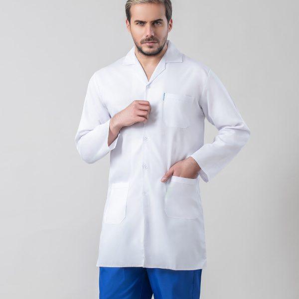 روپوش پزشکی مردانه ساده