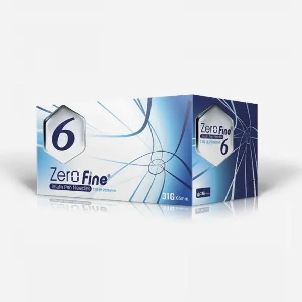 سر سوزن انسولین زیرو فاین سایز 6