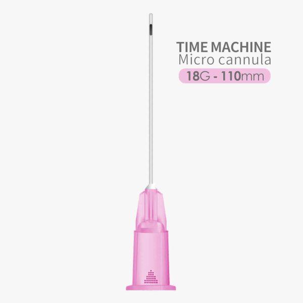 سوزن میکرو کانولا سایز 18-110 تایم ماشین تک عددی