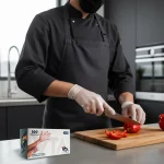 دستکش وینیل VTA - سایز مدیوم بسته 100 عددی - Image 2